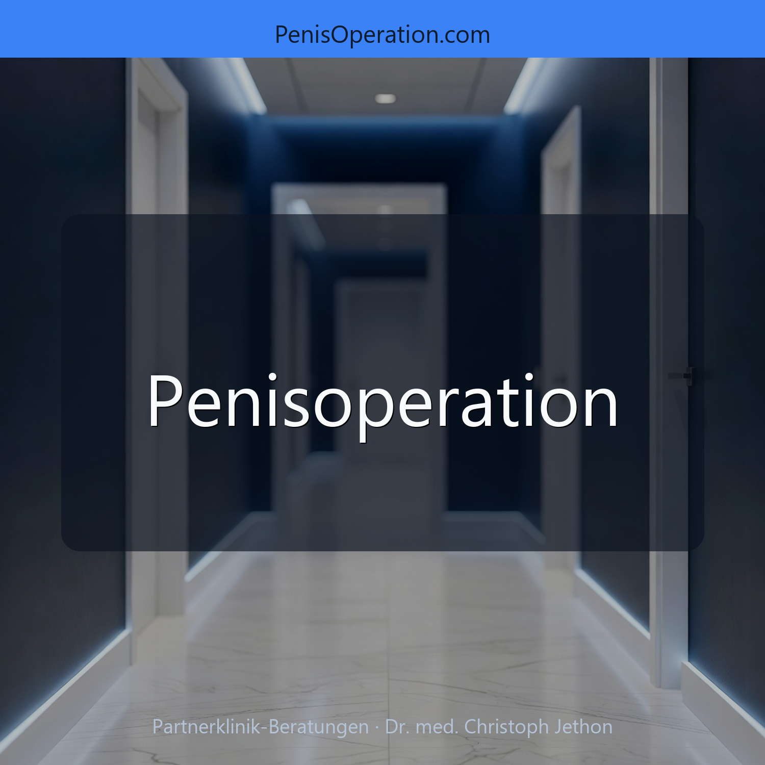 Penisoperation und Penisvergrößerung — Beratungspfad
